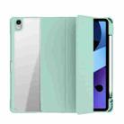 For iPad 10th Gen 10.9 2022 Mutural Pinyue Series Smart Leather Tablet Case(Mint Green) - 1