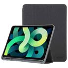 For iPad 10th Gen 10.9 2022 Mutural YASHI Series Tablet Leather Smart Case(Black) - 1