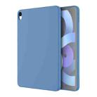 For iPad 2025 / 2022 Mutural Silicone Microfiber Tablet Case(Light Blu) - 1