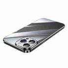 For iPhone 14 Pro SULADA The Glad Eye Series Plating TPU Shockproof Protective Case(Black) - 1