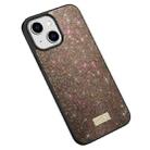 For iPhone 14 Plus SULADA PC+TPU Leather Glitter Phone Case(Color) - 1