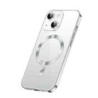 For iPhone 14 SULADA Plating TPU Shockproof Phone Soft Case(Silver) - 1