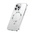 For iPhone 14 Pro SULADA Plating TPU Shockproof Phone Soft Case(Silver) - 1