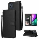 For Infinix Smart 5 Multifunctional Horizontal Flip Leather Case with Three Card Slot(Black) - 1