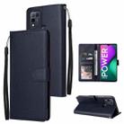 For Infinix Smart 5 Multifunctional Horizontal Flip Leather Case with Three Card Slot(Navy Blue) - 1