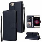 For vivo Y53 Multifunctional Horizontal Flip Leather Case with Three Card Slot(Navy Blue) - 1