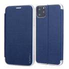 For iPhone 11 Pro Max CMai2 Linglong Series PC+PU Horizontal Flip Leather Case with Holder & Card Slot(Royal Blue) - 1