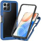 For Honor X8 4G Starry Sky Full Body Hybrid Shockproof Phone Case(Royal Blue) - 1