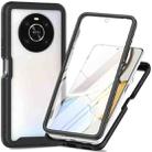 For Honor X9 4G / 5G / Magic4 Lite Starry Sky Full Body Hybrid Shockproof Phone Case(Black) - 1