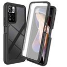 For Xiaomi Redmi Note 11 Pro+ 5G Global Starry Sky Full Body Hybrid Shockproof Phone Case(Black) - 1