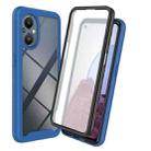 For OnePlus Nord 20 5G / OPPO Reno7 Z / Reno7 Lite / Reno8 Lite Starry Sky Full Body Hybrid Shockproof Phone Case(Royal Blue) - 1