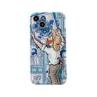 For iPhone 14 Pro Max Oil Painting TPU Phone Case(Hanging Painting) - 1