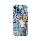 For iPhone 14 Oil Painting TPU Phone Case(Hanging Painting) - 1