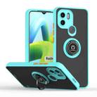 For Xiaomi Redmi A1+ Q Shadow 1 Series TPU + PC Phone Case with Ring(Sky Blue) - 1