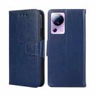 For Xiaomi Civi 2 5G Crystal Texture Leather Phone Case(Royal Blue) - 1