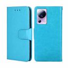 For Xiaomi Civi 2 5G Crystal Texture Leather Phone Case(Sky Blue) - 1