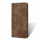For Xiaomi Civi 2 5G RFID Anti-theft Brush Magnetic Leather Phone Case(Brown) - 2