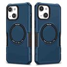For iPhone 13 MagSafe Shockproof Armor Phone Case(Dark Blue) - 1