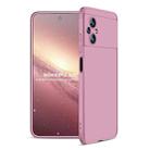 For Xiaomi Poco M5 GKK Three Stage Splicing Full Coverage PC Phone Case(Rose Gold) - 1