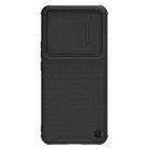 For Xiaomi 12T/Redmi K50 Ultra NILLKIN 3D Textured Camshield PC + TPU Phone Case(Black) - 1