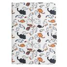 For Amazon Kindle Paperwhite 4 / 3 / 2 / 1 Colored Drawing Horizontal Flip Leather Tablet Case(Lying Cat) - 2