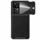 For Xiaomi 12T/Redmi K50 Ultra NILLKIN PC + TPU Phone Case(Black) - 1