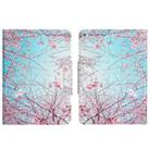 For iPad 10.2 2019 / 2020 / 2021 Colored Drawing Horizontal Flip Leather Tablet Case(Cherry Blossoms) - 1