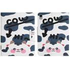 For iPad mini 6 Colored Drawing Horizontal Flip Leather Tablet Case(Cow) - 1