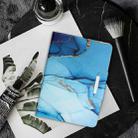 For iPad mini 1 / 2 / 3 / 4 / 5 Colored Drawing Horizontal Flip Leather Tablet Case(Cyan Marble) - 6