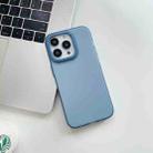 For iPhone 14 PC Frosted Phone Case(Blue) - 1