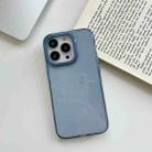 For iPhone 14 Pro Max PC Transparent Phone Case(Blue) - 1