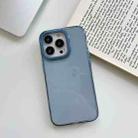 For iPhone 14 PC Transparent Phone Case(Blue) - 1