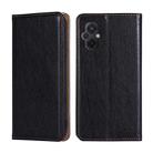 For Xiaomi Poco M5 4G Gloss Oil Solid Color Magnetic Leather Phone Case(Black) - 1