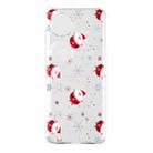 For Huawei P50 Pocket Foldable Christmas Colored Painting PC Phone Case(Snowflake Santa) - 1