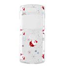 For Motorola Razr 5G Foldable Christmas Colored Painting PC Phone Case(Snowflake Santa) - 1