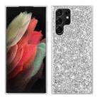 For Samsung Galaxy S23 Ultra 5G Glitter Powder Shockproof TPU Phone Case(Silver) - 1