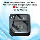 For DJI Mavic 3 IMAK Rear Camera Glass Lens Film, 1 Set Package - 5