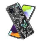 For iPhone 14 Pro Laser IMD Pattern TPU Phone Case(Butterfly) - 1