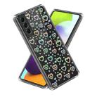 For Samsung Galaxy S23 5G Laser IMD Pattern TPU Phone Case(Heart) - 1