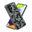 For Samsung Galaxy S23 Ultra 5G Laser IMD Pattern TPU Phone Case(Butterfly) - 1