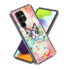 For Samsung Galaxy S23 Ultra 5G Laser IMD Pattern TPU Phone Case(Cat) - 1