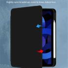 For iPad mini 5 / 4 Acrylic 360 Degree Rotation Holder Tablet Leather Case(Grey) - 4