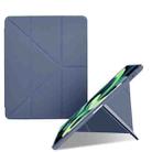 Acrylic 2 in 1 Y-fold Smart Leather Tablet Case For iPad mini 5 / 4(Lavender Purple) - 1