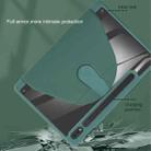 For Samsung Galaxy Tab S8+ / S7+ Acrylic 360 Degree Rotation Holder Tablet Leather Case(Emerald Green) - 7
