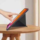 For Xiaomi Pad 5 / Pad 5 Pro Acrylic 2 in 1 Y-fold Smart Leather Tablet Case(Black) - 4