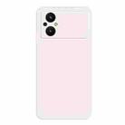 For Xiaomi Poco M5 Imitation Liquid Silicone Phone Case(White) - 1