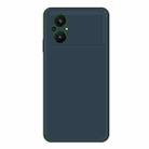 For Xiaomi Poco M5 Imitation Liquid Silicone Phone Case(Dark Green) - 1