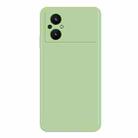 For Xiaomi Poco M5 Imitation Liquid Silicone Phone Case(Matcha Green) - 1