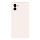 For Xiaomi Redmi A1 Imitation Liquid Silicone Phone Case(White) - 1