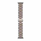 Strains Metal Watch Band For Apple Watch Ultra 49mm / Series 8&7 45mm / SE 2&6&SE&5&4 44mm / 3&2&1 42mm(Silver) - 1